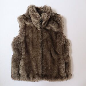 Banana Republic Faux Fur Vest